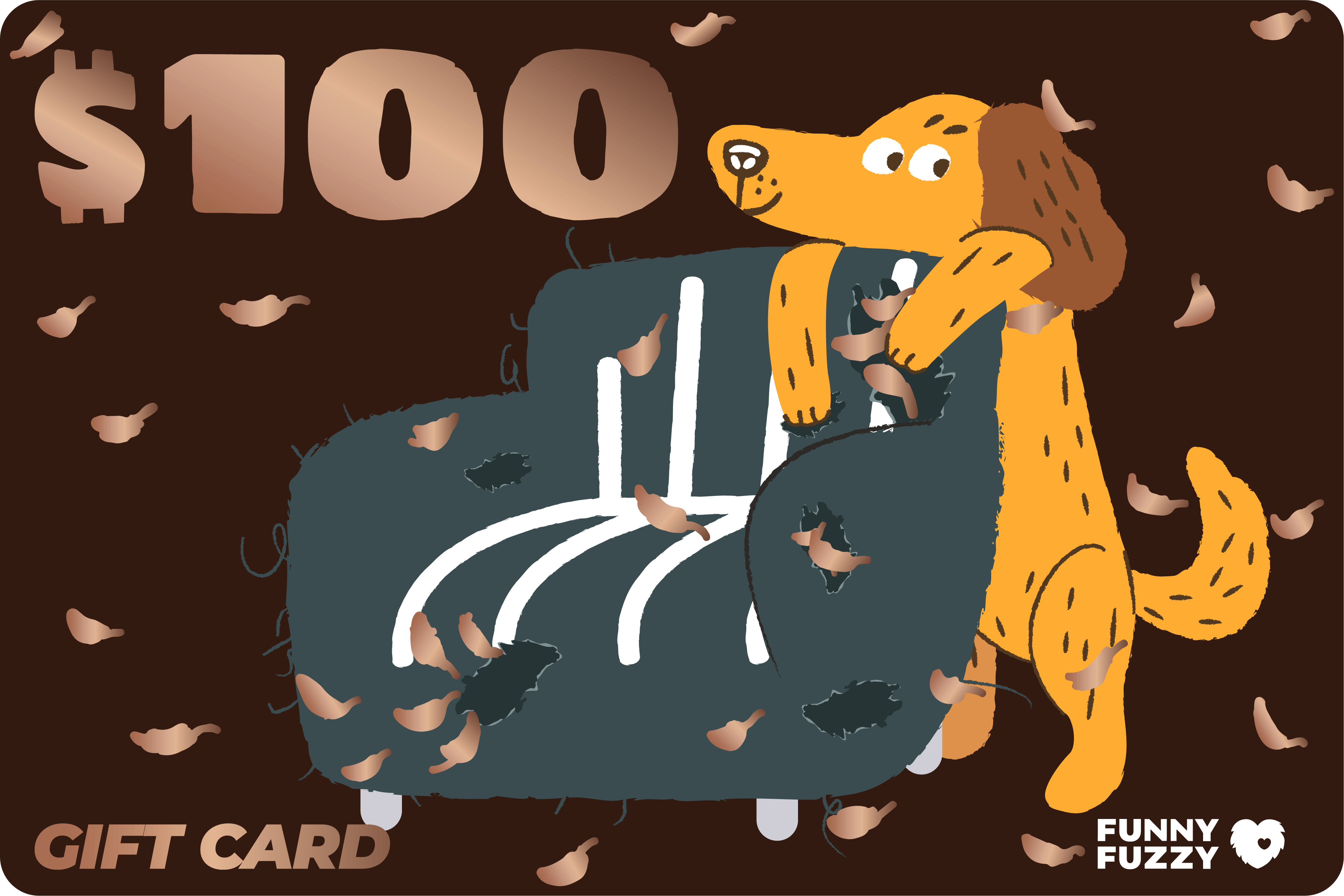 Tarjeta de regalo FunnyFuzzy de $ 100