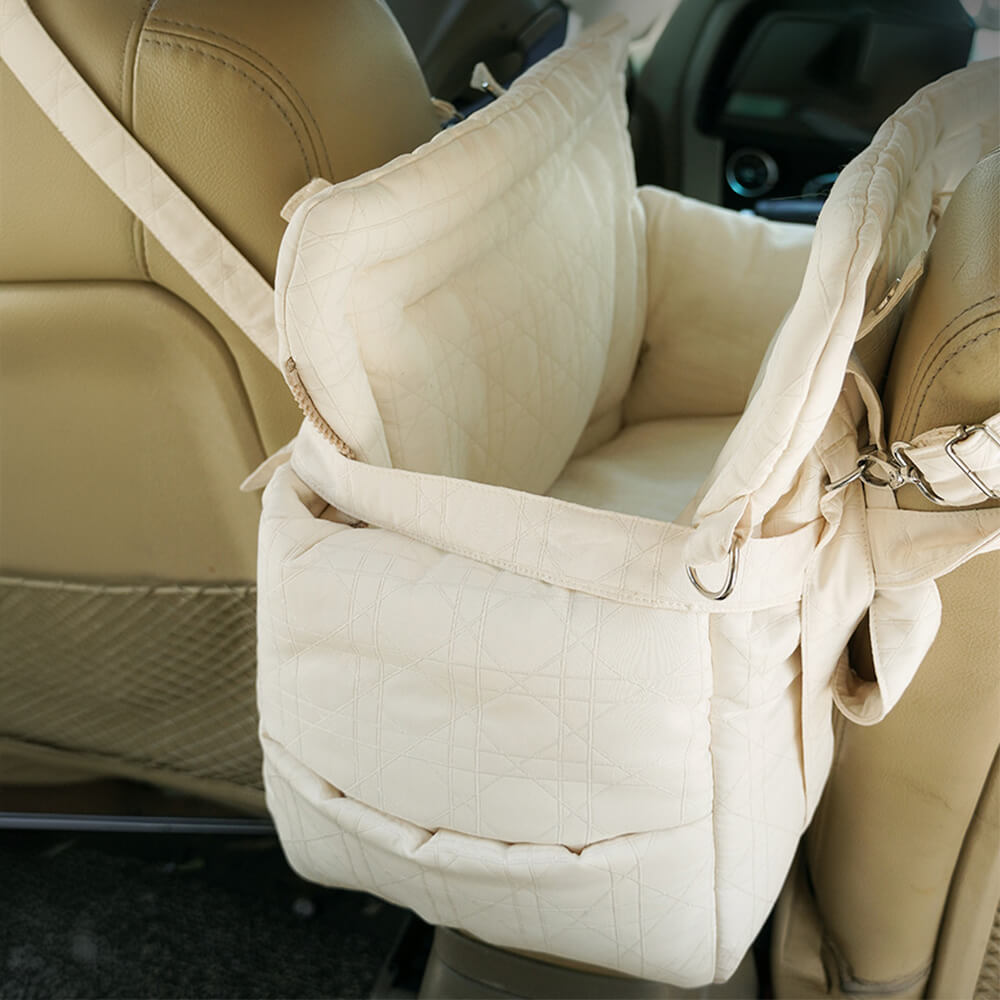 Tragbare Sicherheits-Mehrzweck-Haustiertragetasche, Hunde-Autositzbett