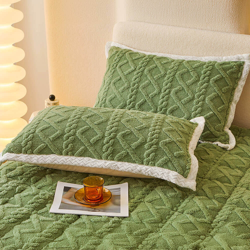 Cubierta de colchón de lámina ajustable y esponjoso