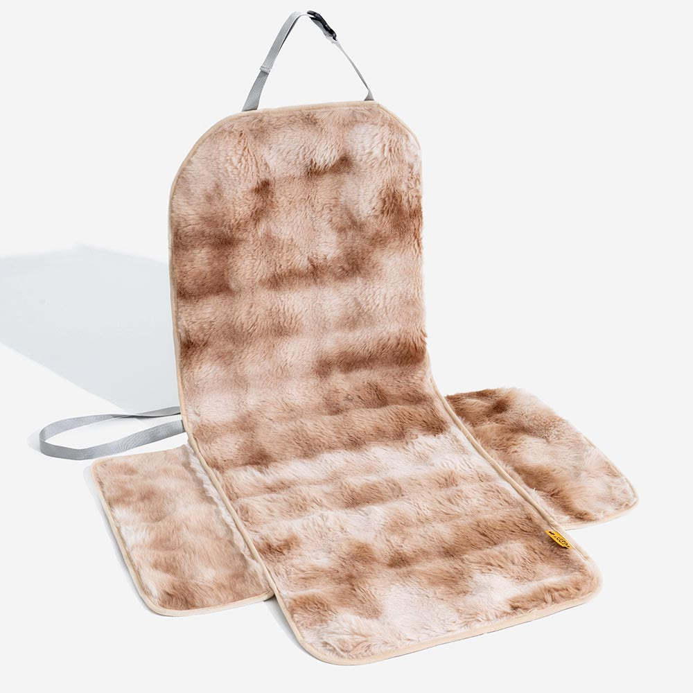 Fluffy acogedora manta calmante de mascota asiento para el asiento del asiento cubierta: surestep