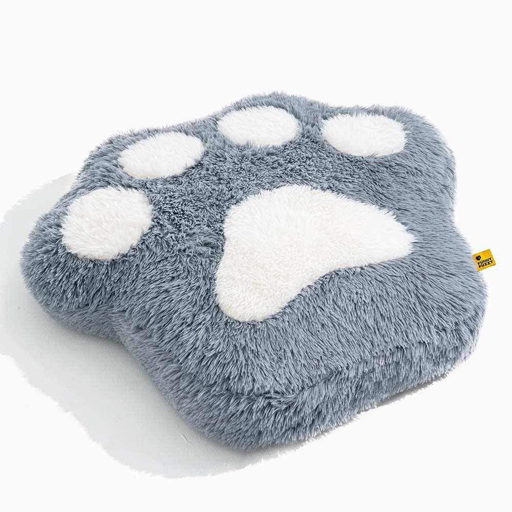Lit pour chien confortable et antidérapant, lavable et moelleux, tache de patte