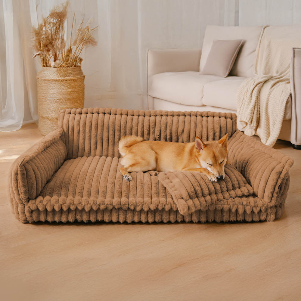 Grand oreiller orthopédique doux et lavable pour chien, canapé-lit, Snoozy Dream
