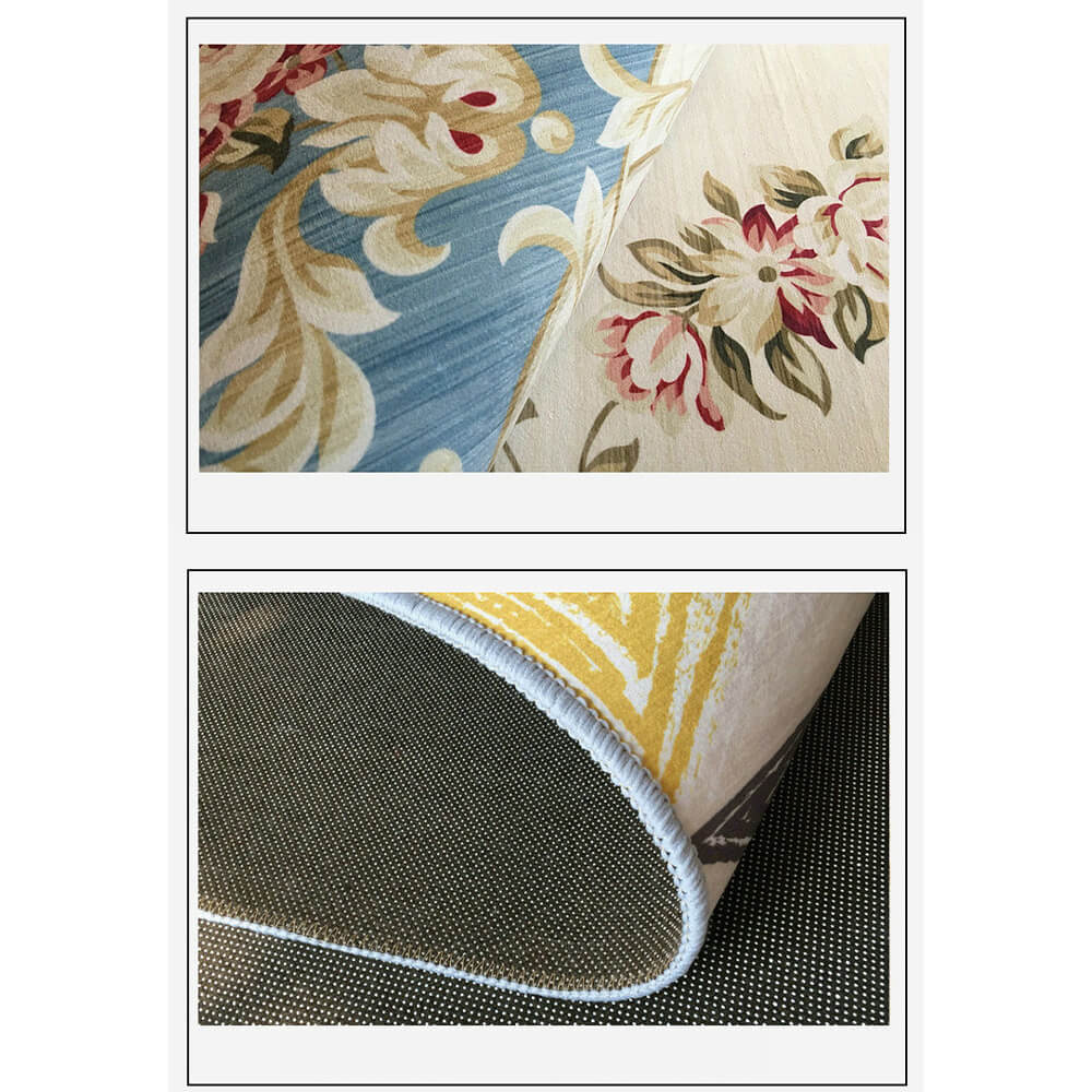 Haustierteppich mit Vintage-Print