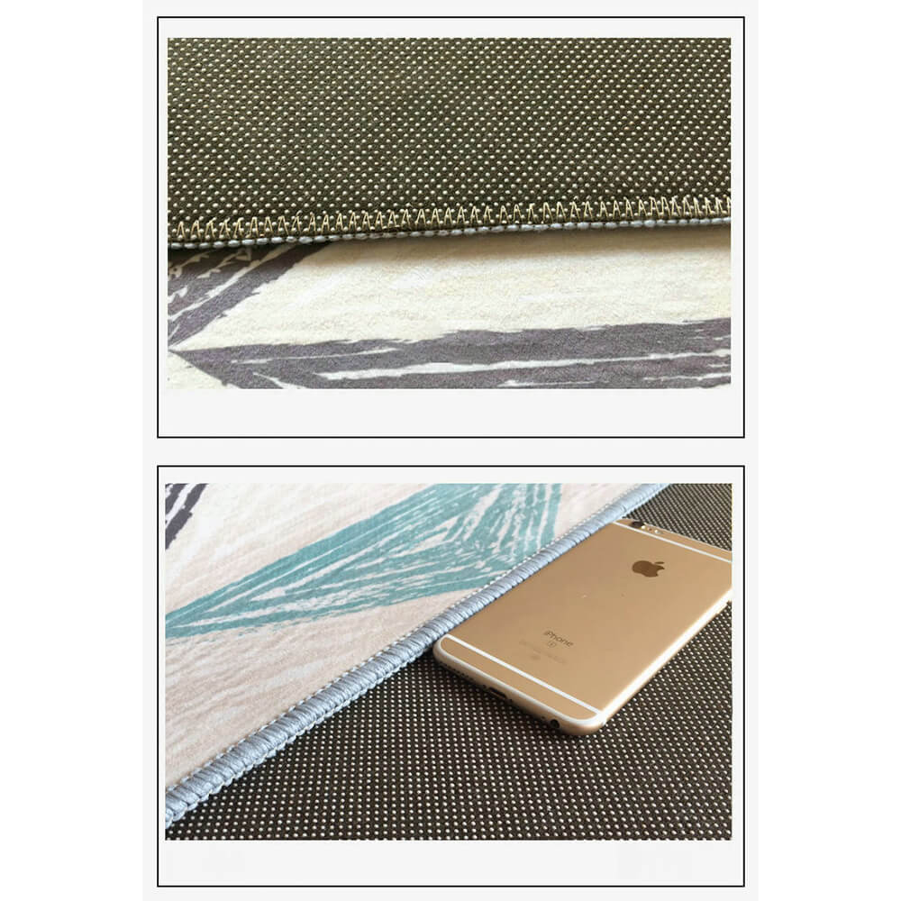 Haustierteppich mit Vintage-Print