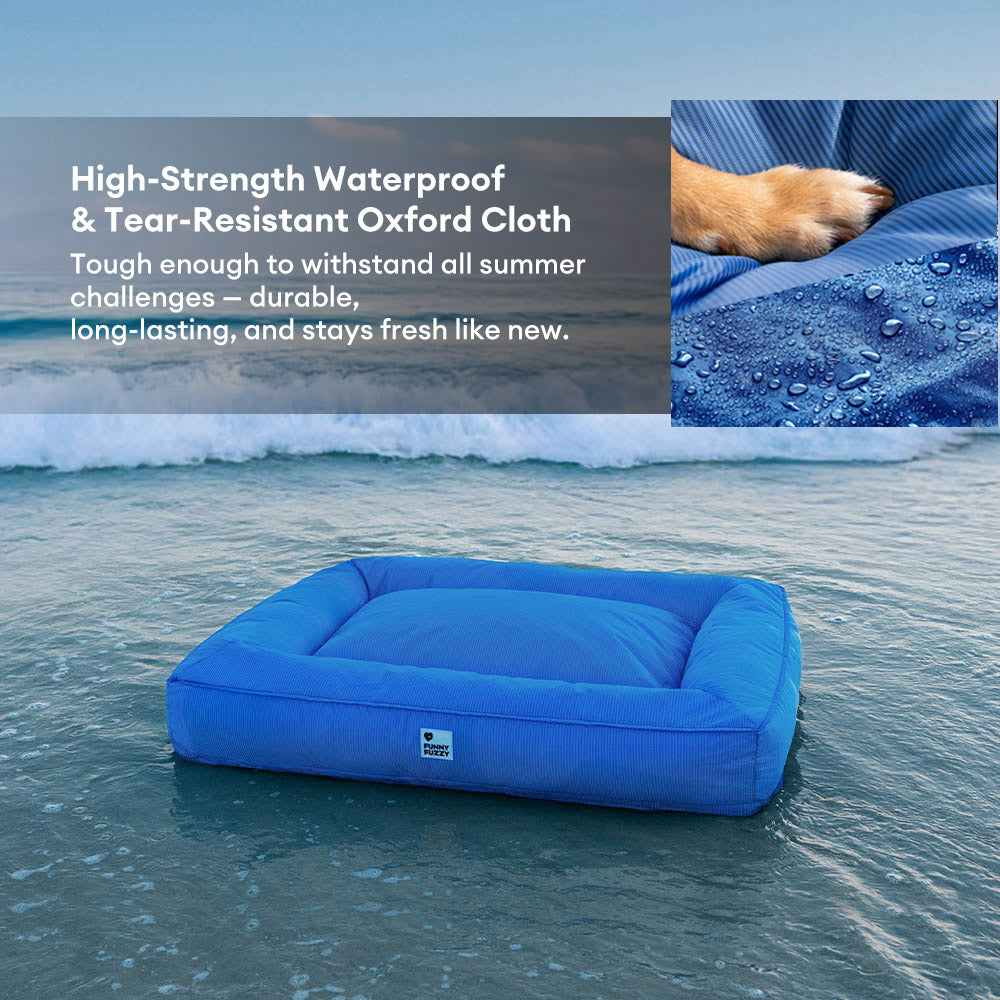 Lit pour grand chien imperméable à support surround entièrement orthopédique