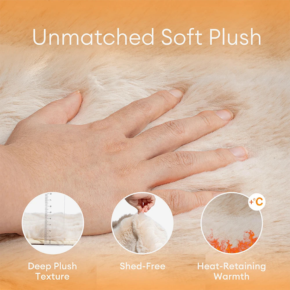 Water-resistant Fluffy Soft Furniture Protector Couch Cover-EverDry