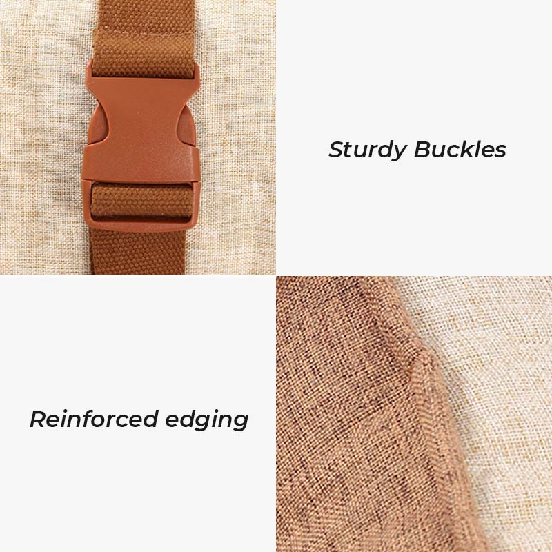 Camilla de asiento para perros de seguridad para perros impermeables al agua