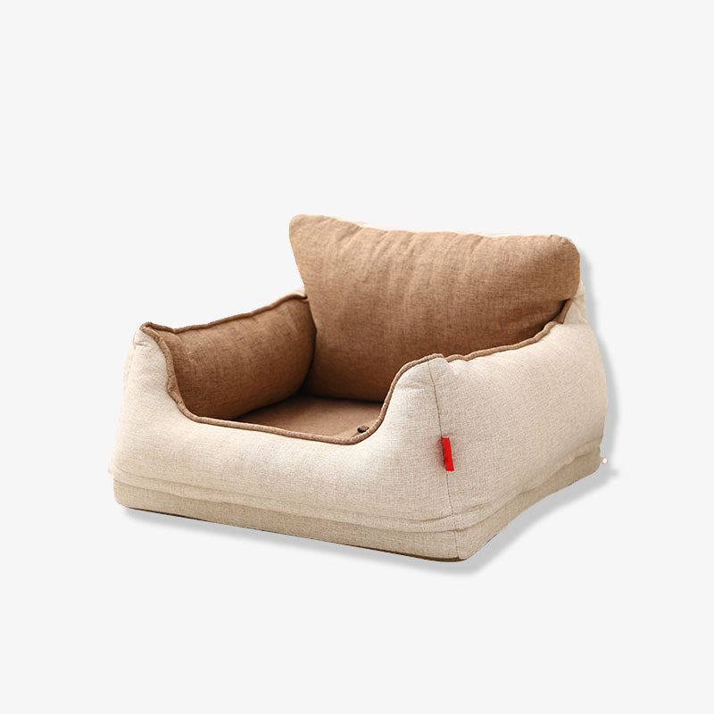 Camilla de asiento para perros de seguridad para perros impermeables al agua