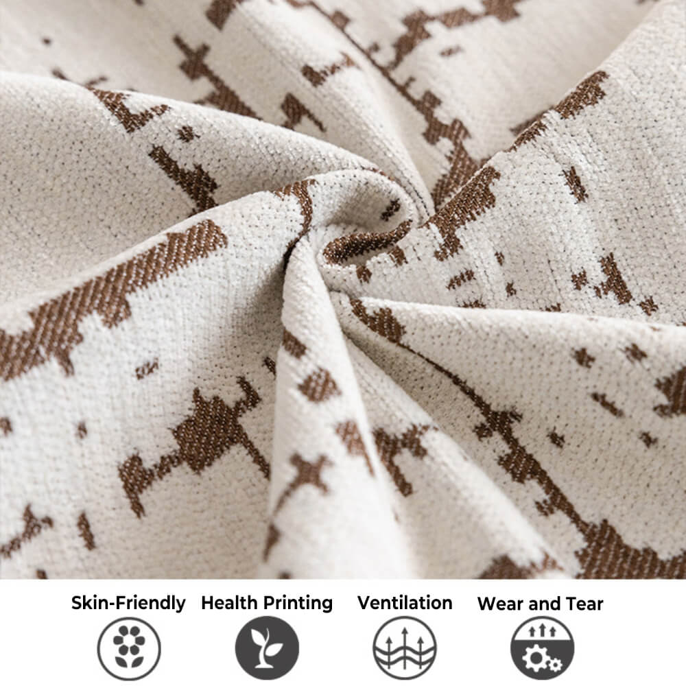 Tapa de sofá de lanzamiento de comodidad multifuncional anti-sesates transpirable transpirable