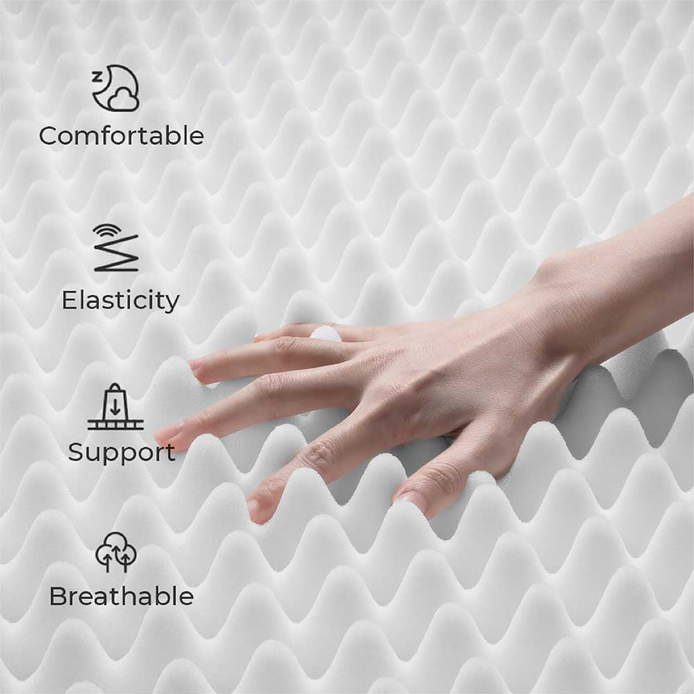 Anti-anxiété avec support en éponge Lit pour chien à sommeil profond