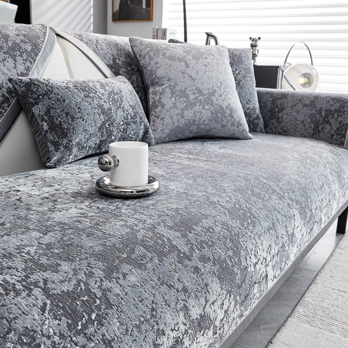 Cubierta de sofá anti-Sofá anti-Sofá resistente al desgaste de Chenille