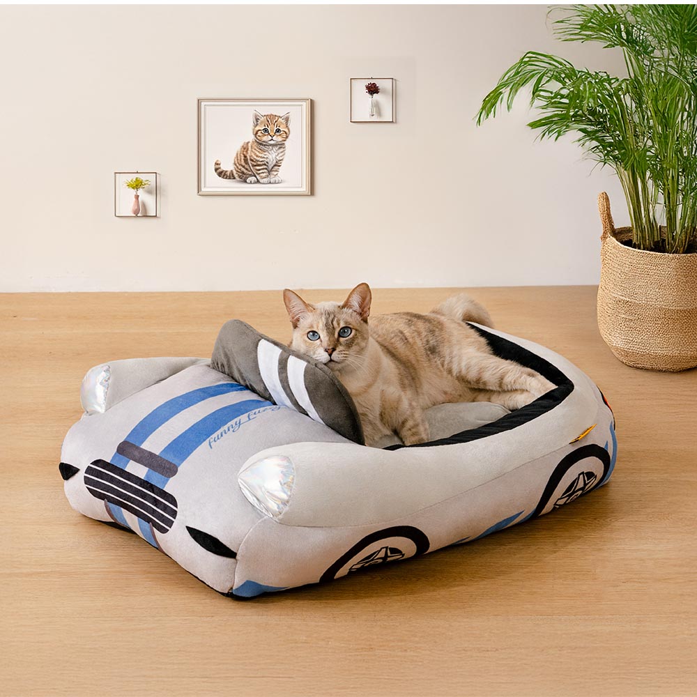 Cama de gato de carreras de carreras convertibles clásicas - FUST & FUR