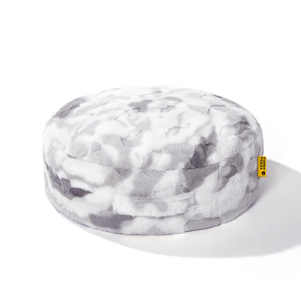 Lits ronds pour chiens Cloudy Fluffy Calming Donuts