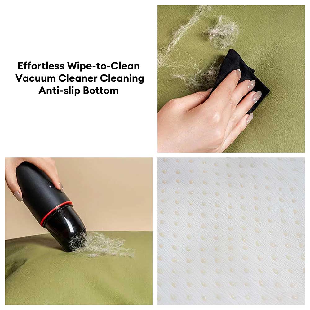 Deluxe Water-repellent Faux Leather Bolster Dog Mat Couch Cover
