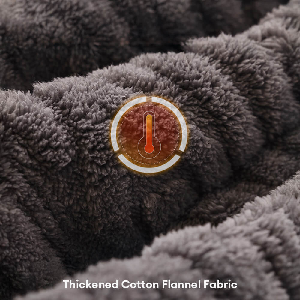 Elegant Textured Cotton Velvet Pet Mat Bed Couch Cover