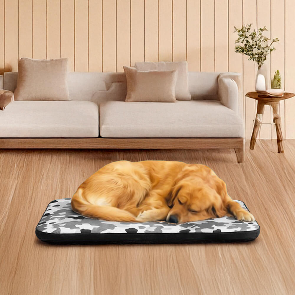 Modern Faux Leather Waterproof Odor-Blocking Hair-Resistant Dog Mat