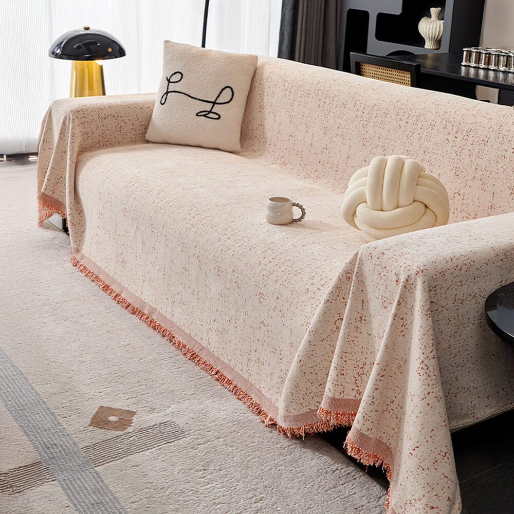 Cobertura moderna de Chenille Minimalista Cobertura completa del sofá Anti-Cat Scratch