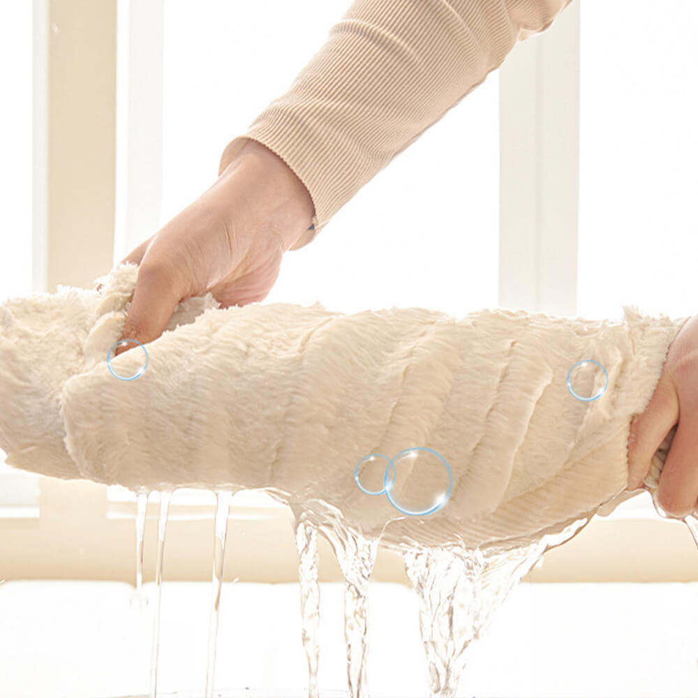 Cubierta de sofá sin deslizamiento con textura con textura de ondas