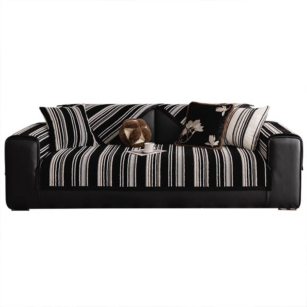 Vintage Jacquard All-Season Chenille Cubierta de sofá sin deslizamiento