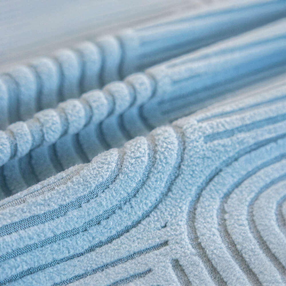 All-Seasons Polar Fleece Elastic Full Wrap Anti-Scratch Couch Cover