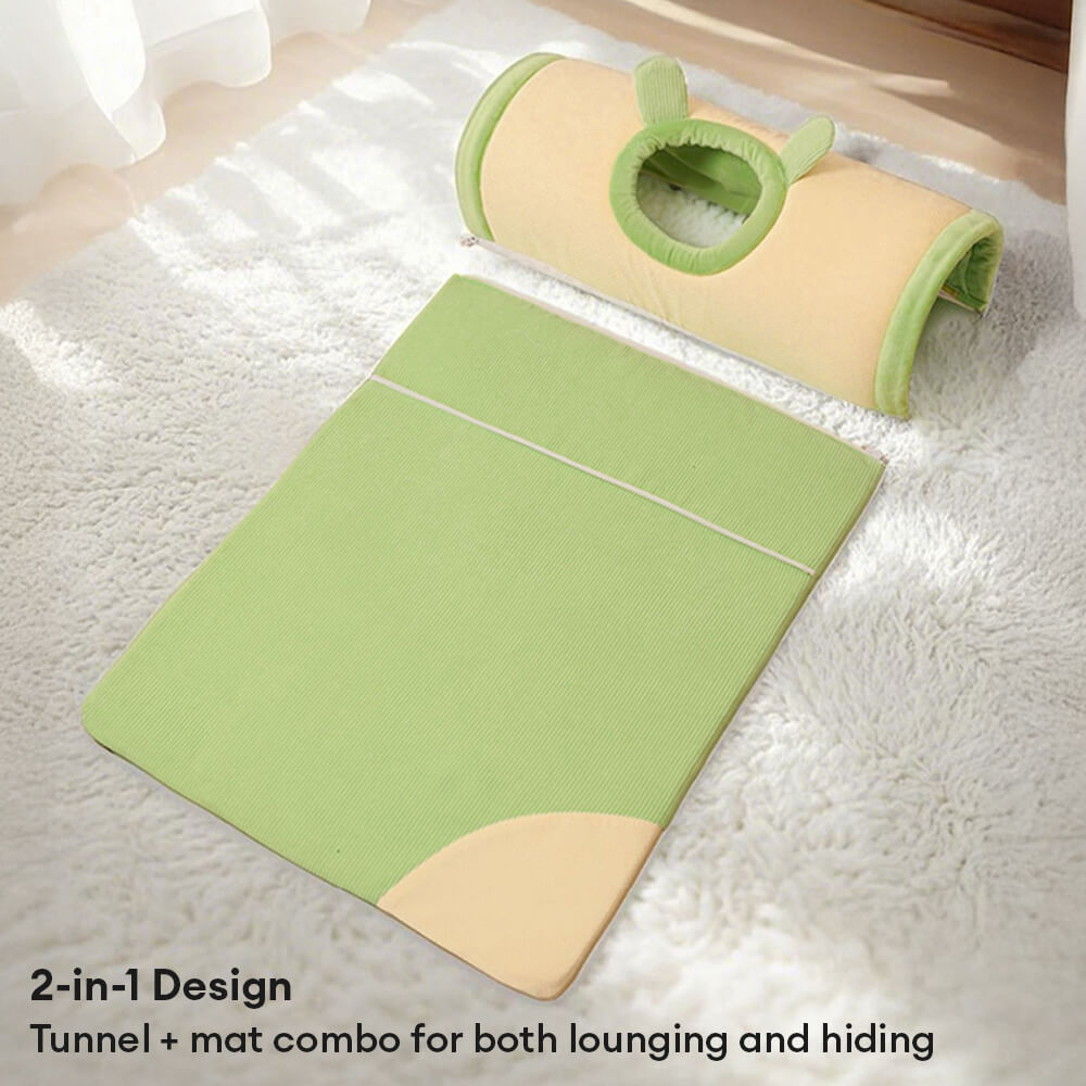 Cozy Spacious Play and Sleep Cat Tunnel Bed