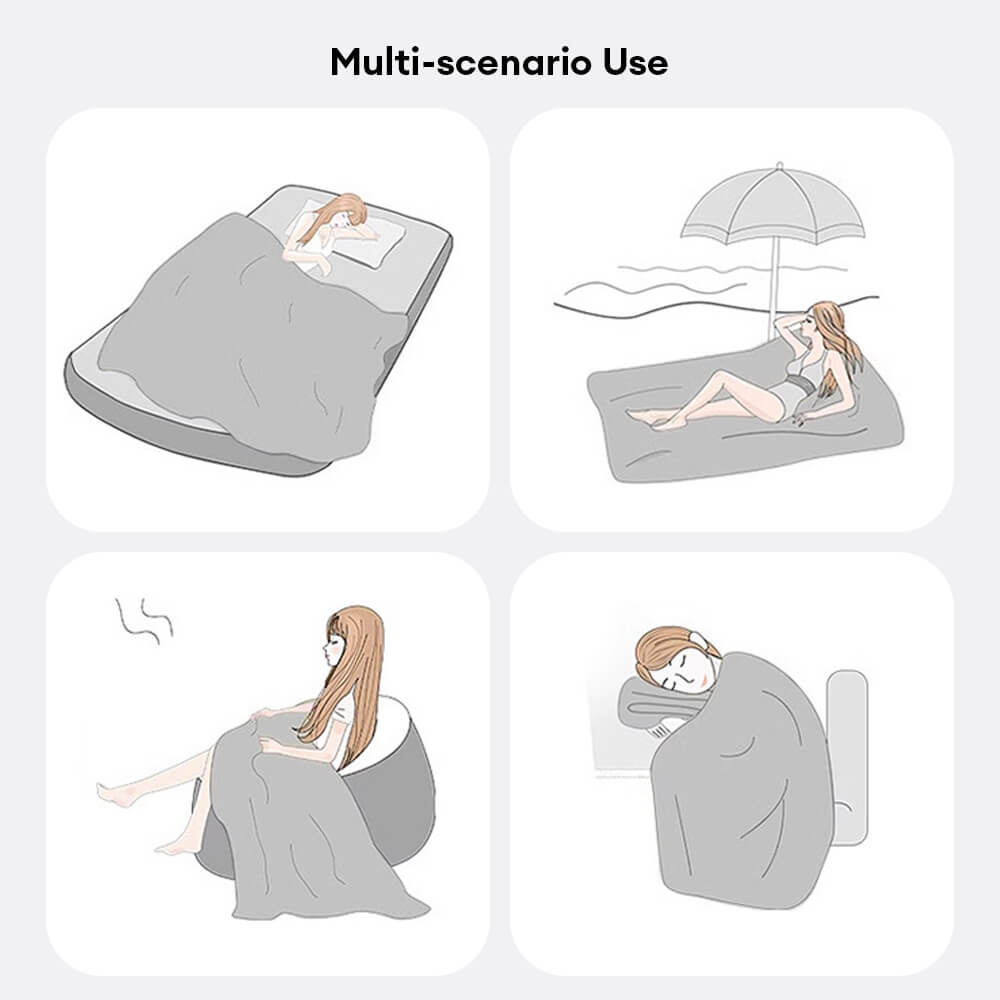 Modern Tropical Style Cooling Multi-Purpose Throw Couch Cover