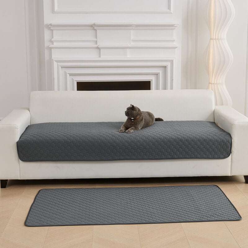 Alfombra de mascotas a prueba de fugas absorbente multipropósito para el sofá y la cama