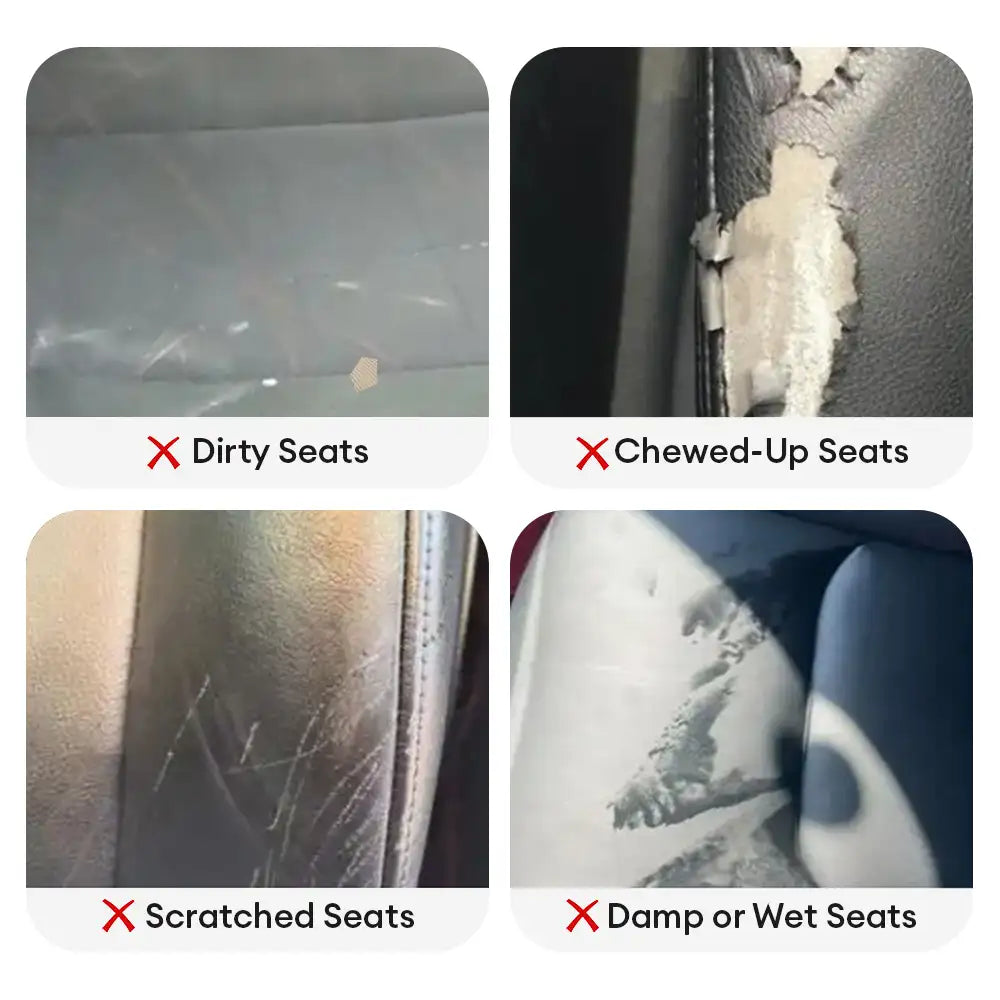 Soft chenille impermeable a impermeabilizar el asiento trasero del asiento trasero del asiento del asiento del asiento del perro hamaca