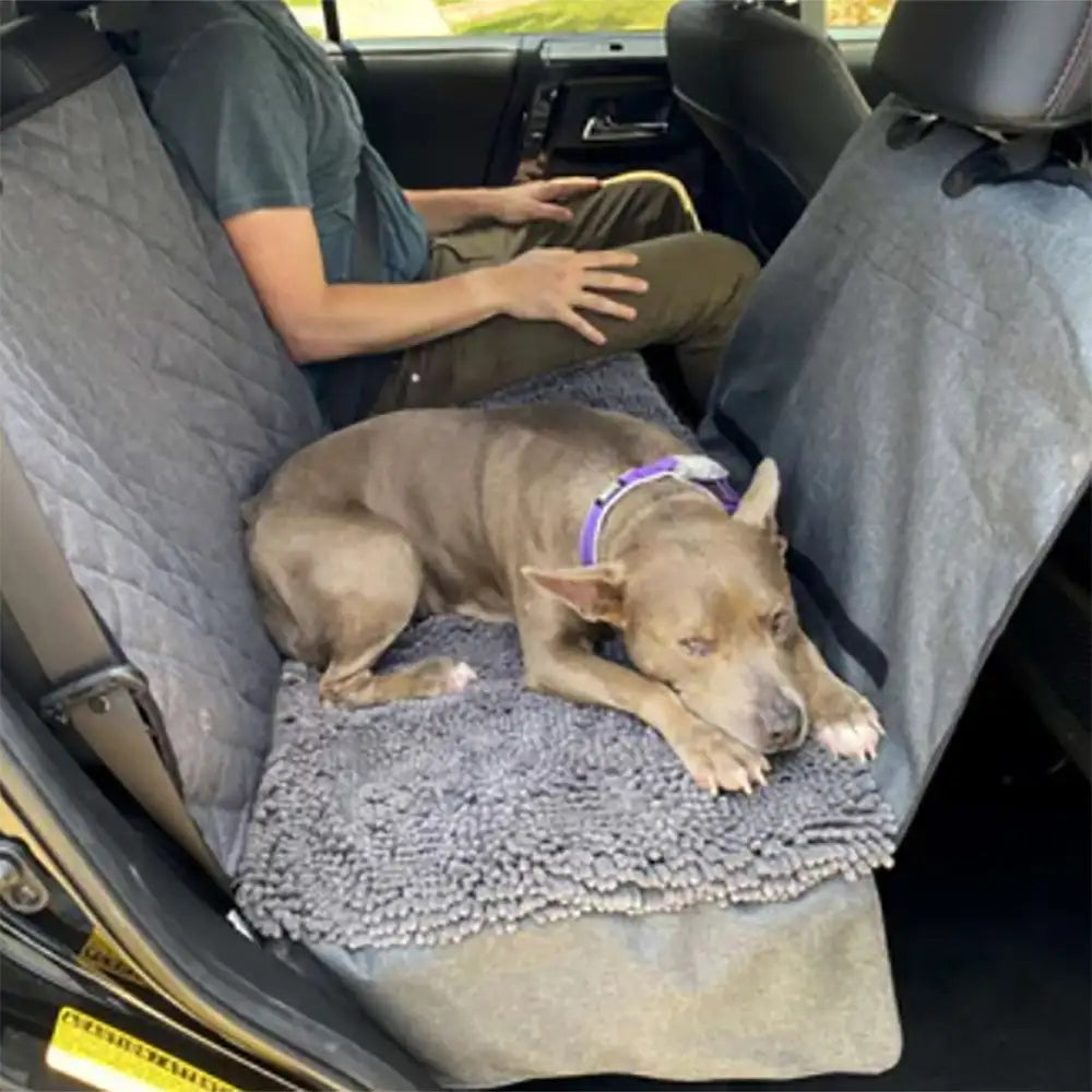 Soft chenille impermeable a impermeabilizar el asiento trasero del asiento trasero del asiento del asiento del asiento del perro hamaca