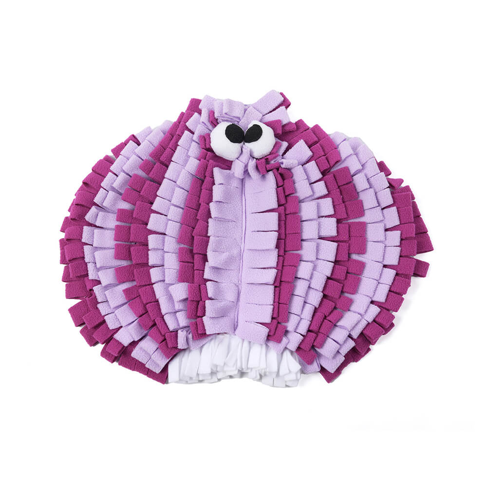 Interaktive Schnüffelmatte der Gemüse-Serie zum Verstecken von Futter für Hunde