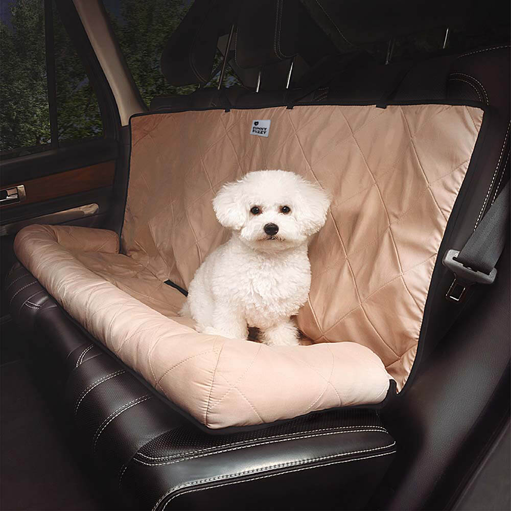 Dog Bed Car Seat - FUNNYFUZZY