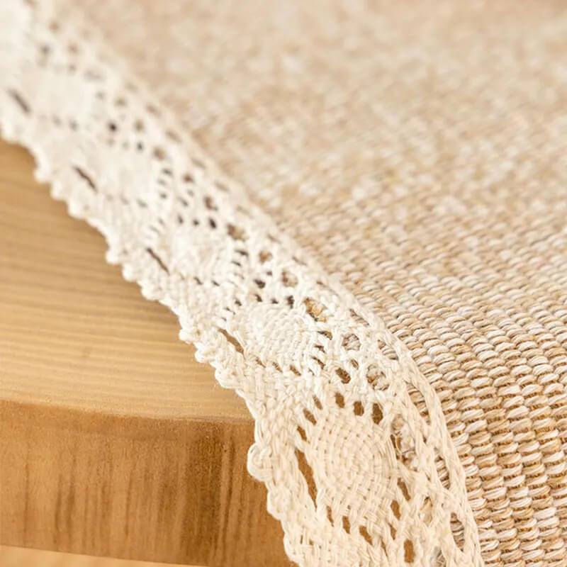 Cubierta de sofá de lino de algodón tejido a mano para todas las estaciones para todas las estaciones