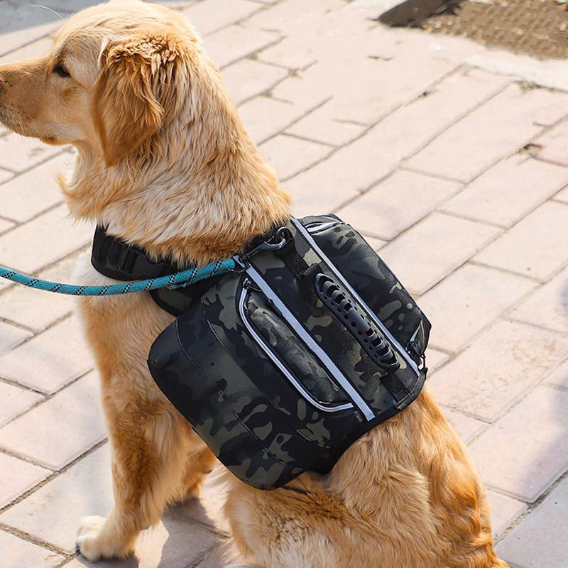Taktisches Hundegeschirr für große Hunde, selbstverpackt