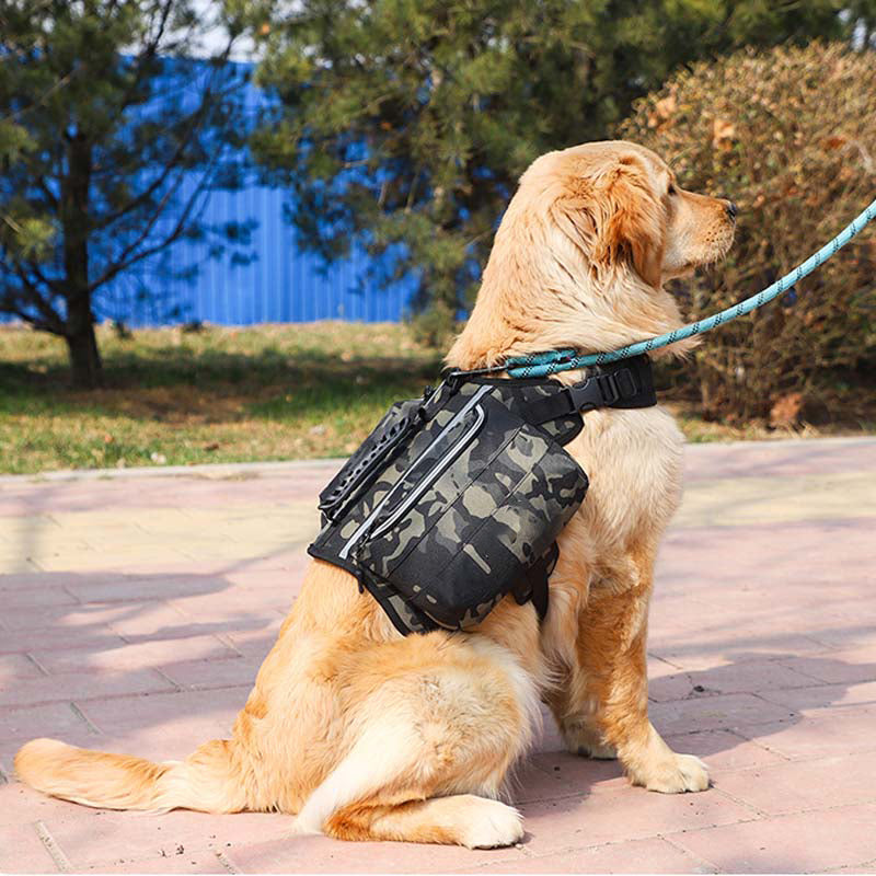 Taktisches Hundegeschirr für große Hunde, selbstverpackt