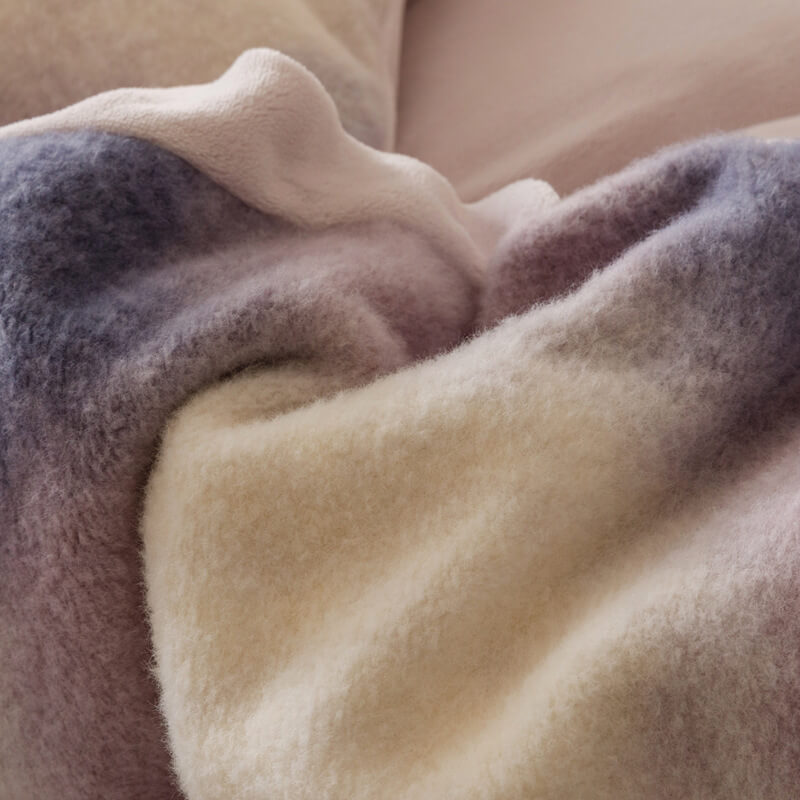Parure de lit luxueuse et confortable en faux cachemire ultra doux et élégant.