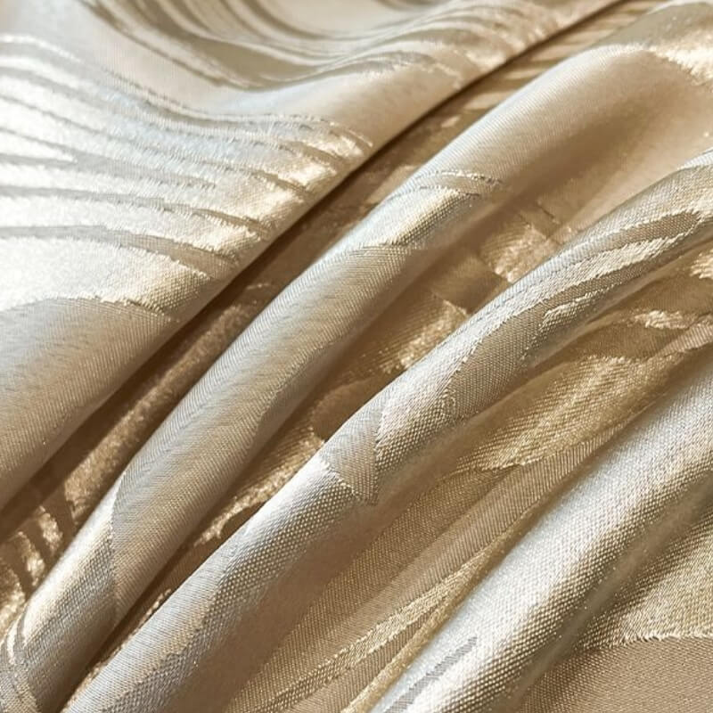 Luxurious Yarn-Count Jacquard Duvet Cover Bed Sheet Set