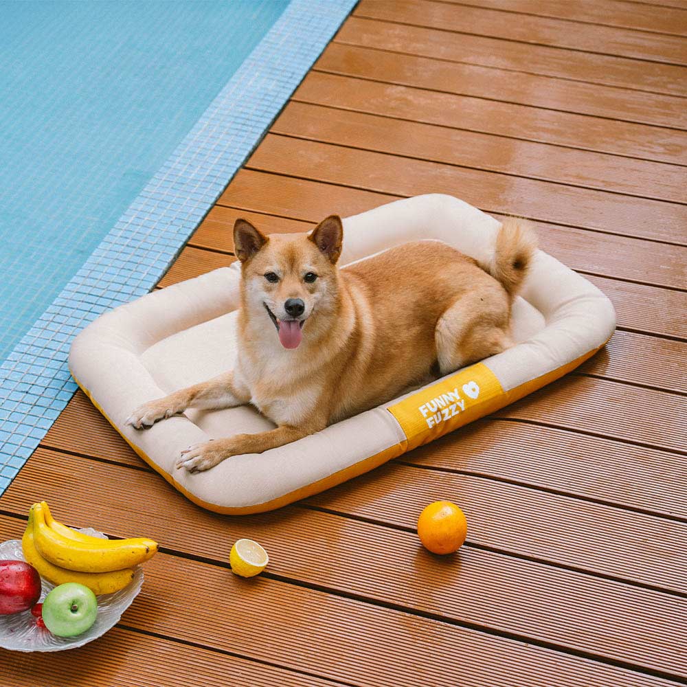 Matera de perros ortopédica de espuma de memoria de memoria al aire libre - Trek Lounge