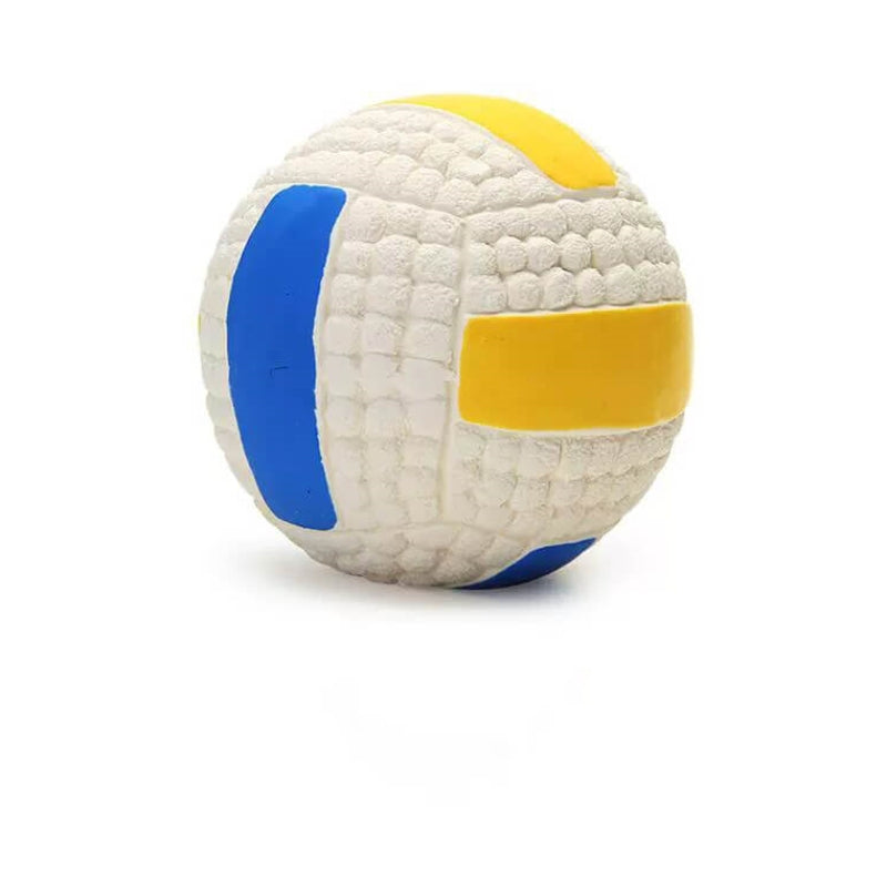 Pet de látex bola chirriante juguete para perros interactivos duradero