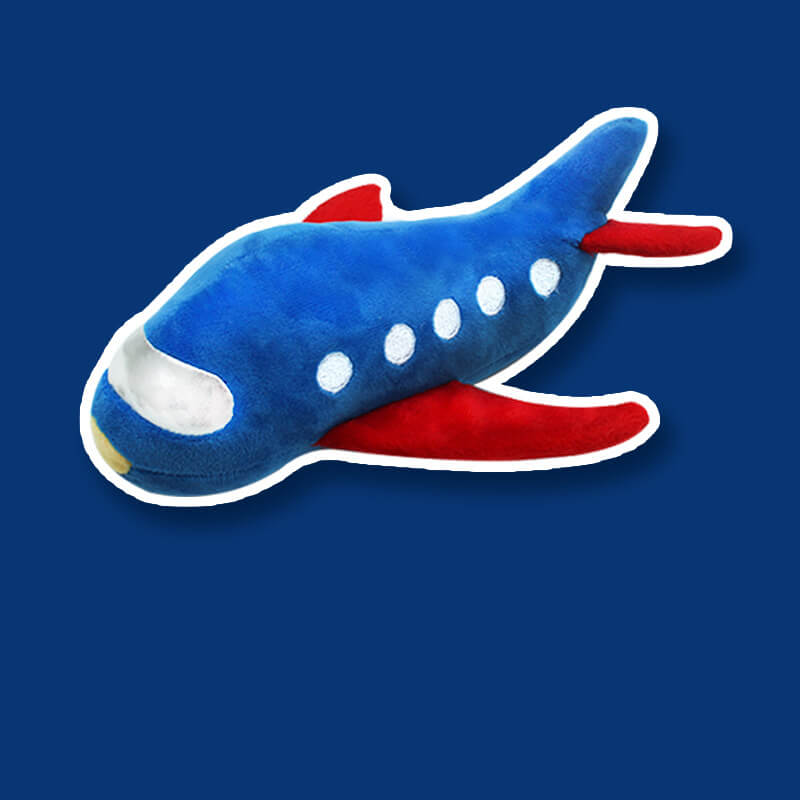 Jouet d'avion fusée, jouet grinçant et ludique, jouet à mâcher pour chien