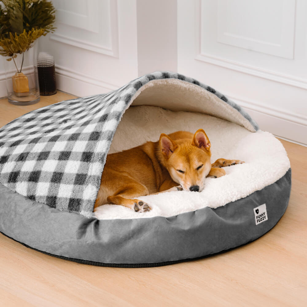 Cama redonda de sueño sreñan cama para perros cama nido de mascotas