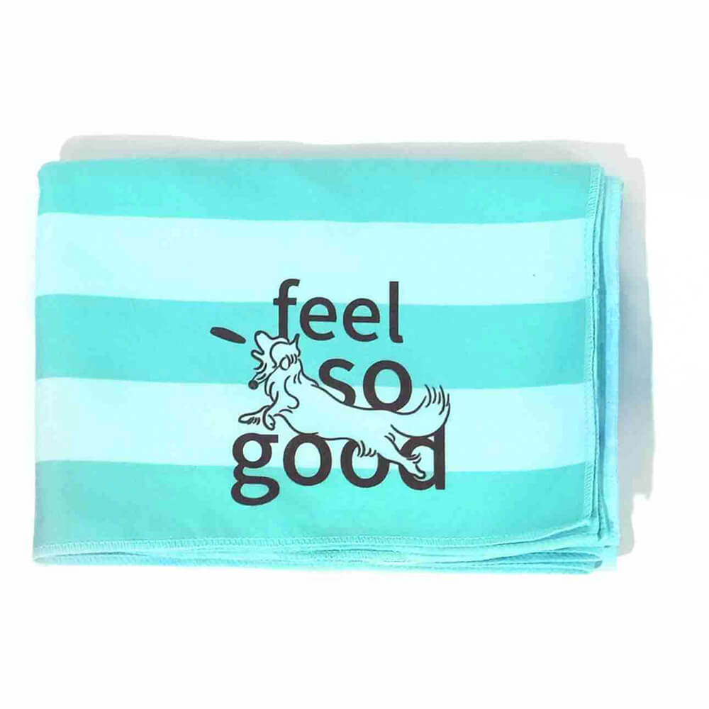 Manta de toalla para perros de viaje de color de viaje rápido ultra absorbente