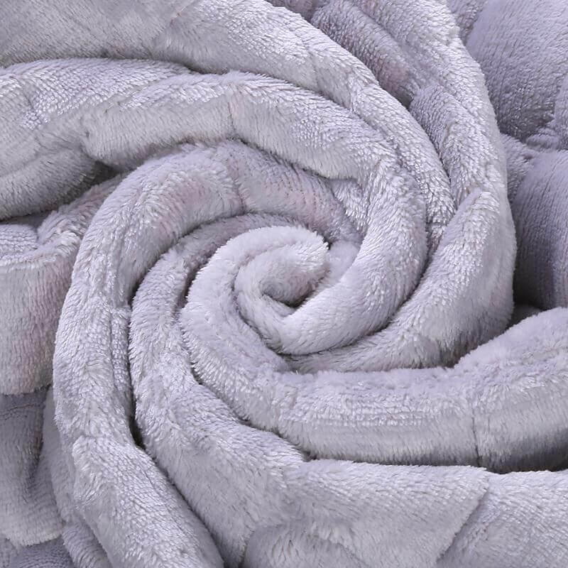 Cubierta de sofá de protección antideslizante de franela cuadrada