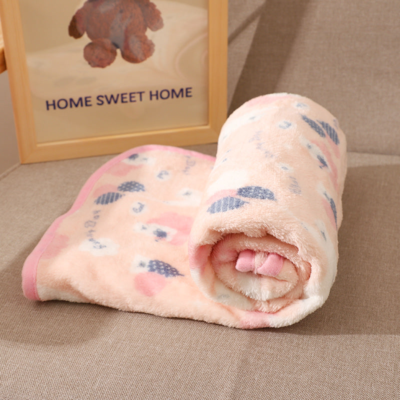 Manta de mascota Super Soft Cat Kicking Blanket