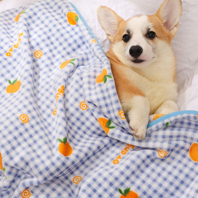 Manta de mascota Super Soft Cat Kicking Blanket