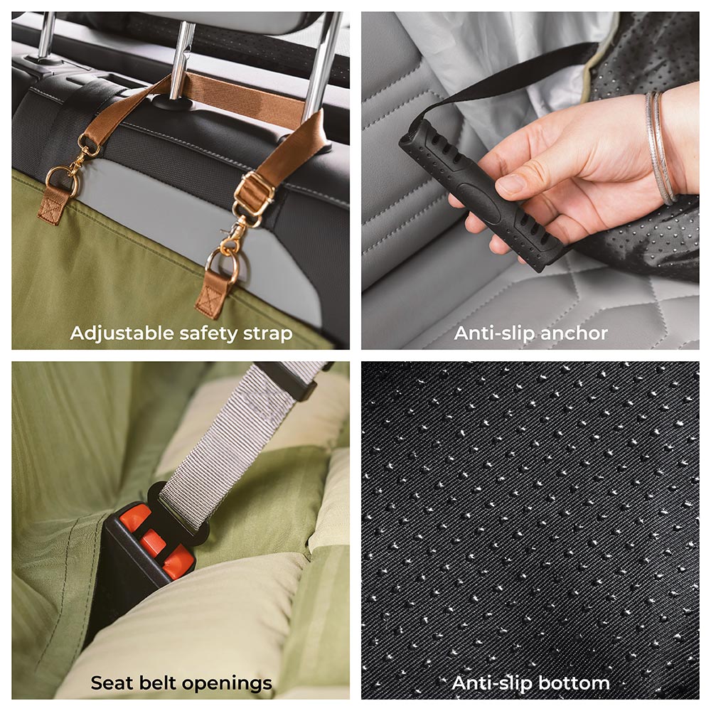 For Large Dog - Cozy Safety Car Trips Bundle -3pcs