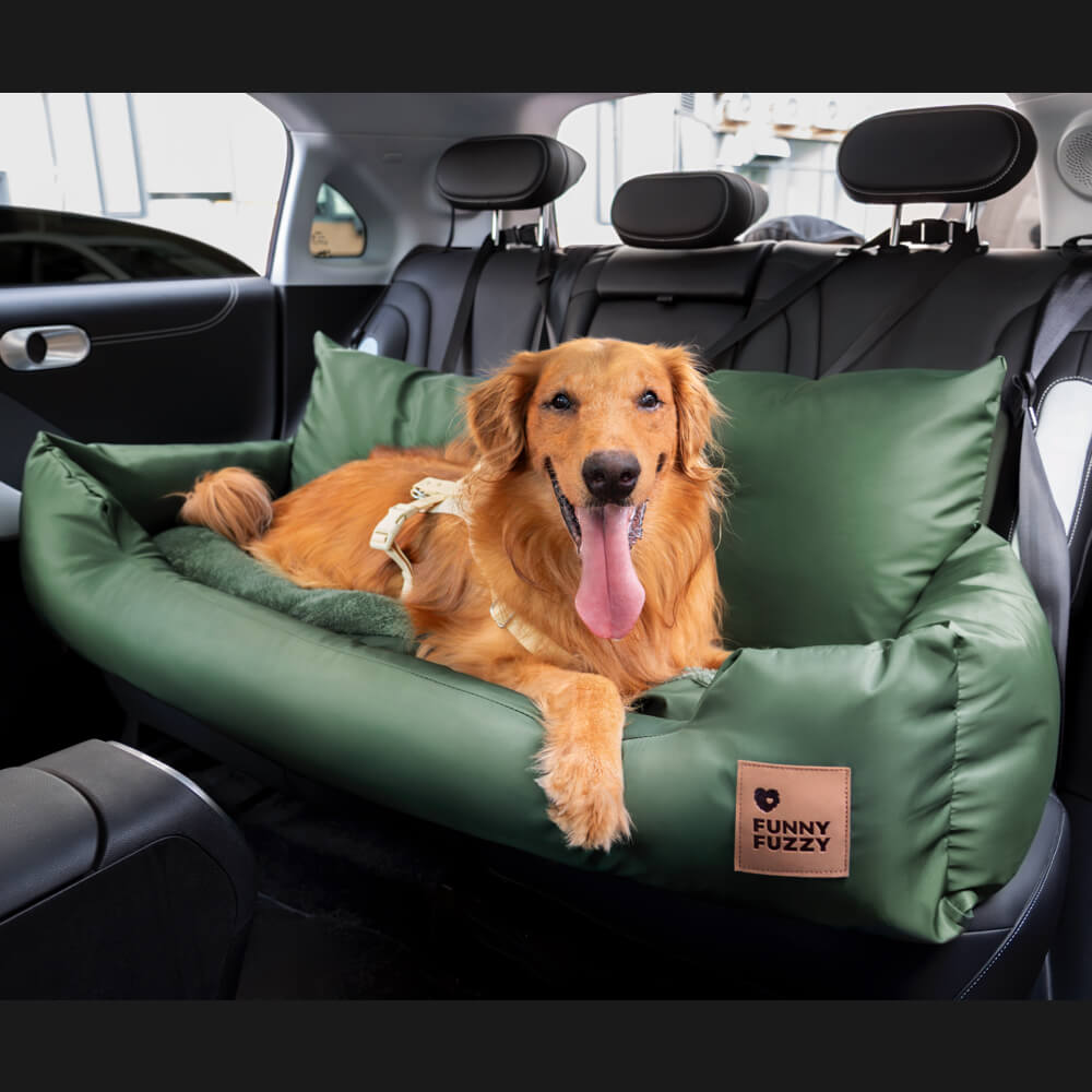 Dog Bed Car Seat - FUNNYFUZZY