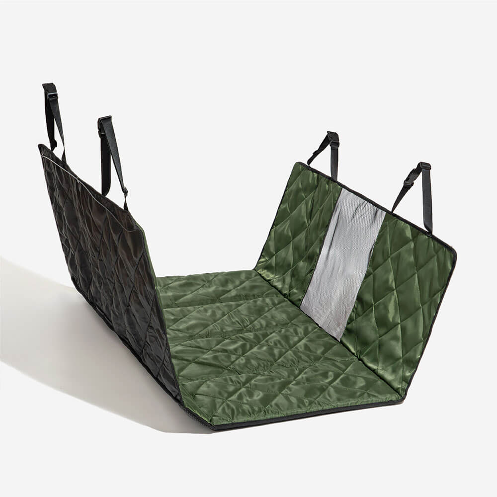 Tragbares und wasserdichtes zusammenklappbares Hunde-Rücksitzbett für die Reise