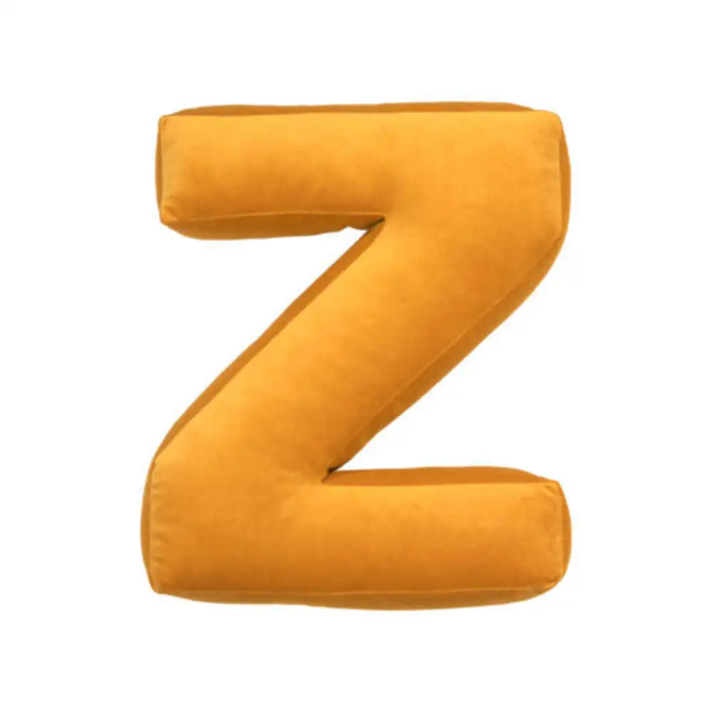 Velvet Letter Hugging Sofa Pillow