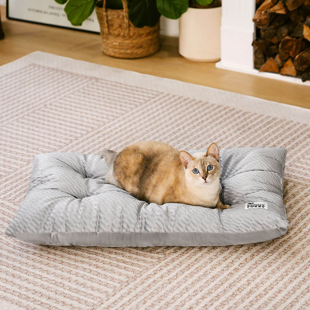 Dual-Sided Cozy Plush Calming Washable Dog Mats