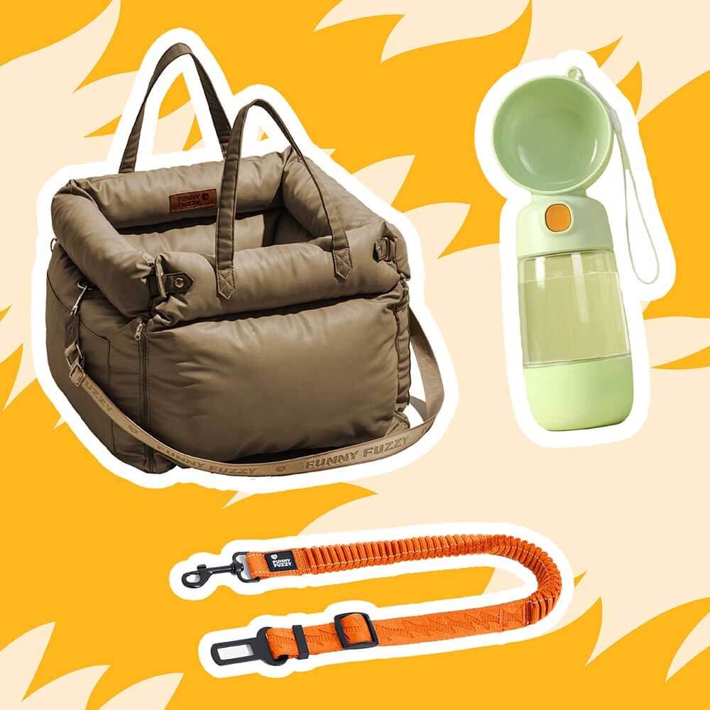 Cozy Car Trips With Pets Bundle - 3pcs